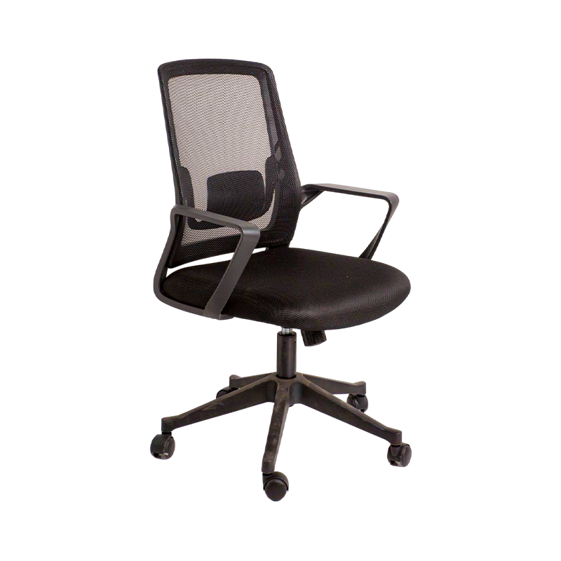 6012 300 Libras silla de oficina de malla con asiento regulable en altura